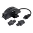 Cyberpower 500 Joules 2&amp;3 Prong RJ11/RJ45 EMI/RFI Notebook Surge Suppressor